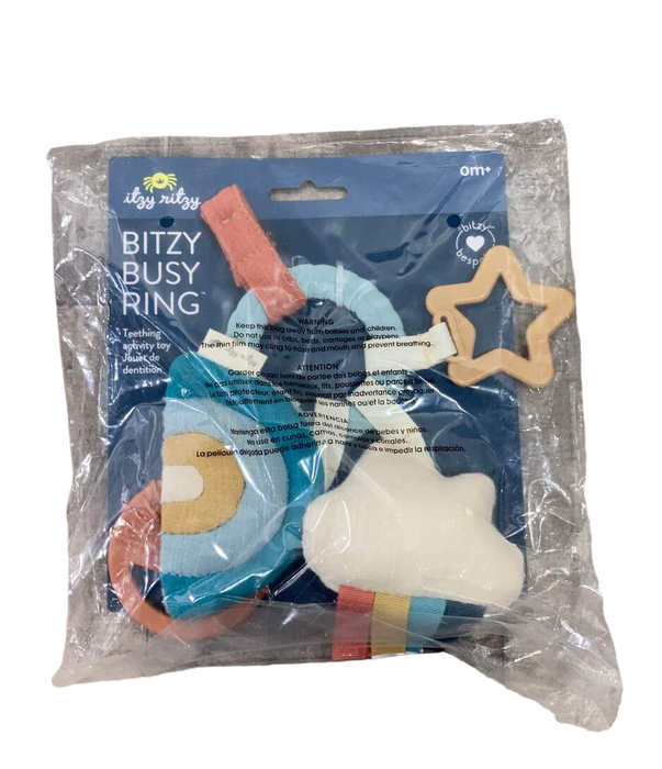 Shop Itzy Ritzy Bitzy Busy Ring Teething Activity Toy, Rainbow at Goodbuygears