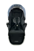 Shop Mockingbird 2nd Seat Kit 2.0, Sky, Watercolor Drops, Silver With Black Leather at Goodbuygears