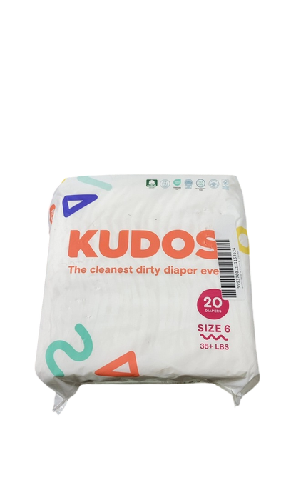 Shop Kudos Diapers, White, Size 6, 20 per pack at Goodbuygears
