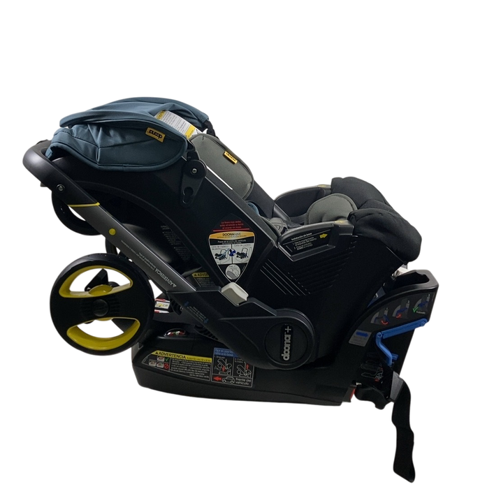 Shop Doona Infant Car Seat & Stroller Combo, Ocean Blue, 2024 at Goodbuygears