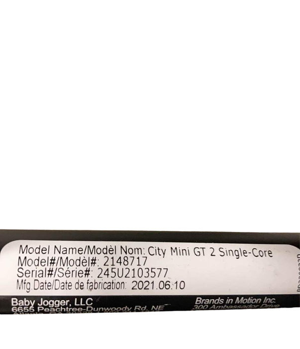 Shop Baby Jogger City Mini GT2 Stroller, 2021, Briar Green at Goodbuygears