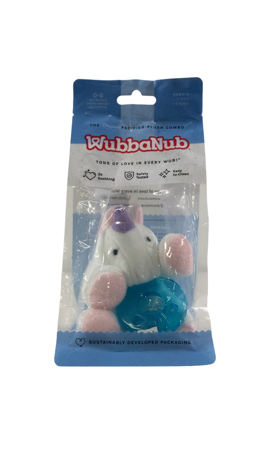 Shop WubbaNub Pacifier, White Unicorn at Goodbuygears
