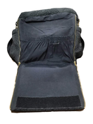 secondhand Petunia Pickle Bottom Boxy Backpack Diaper Bag, Black Embossed