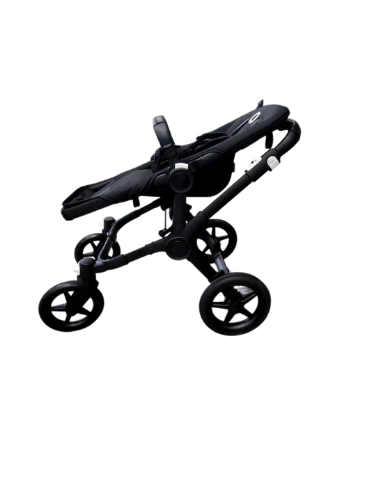 Shop Bugaboo Donkey 5 Mono Stroller, Black, 2023, Midnight Black, without Canopy at Goodbuygears