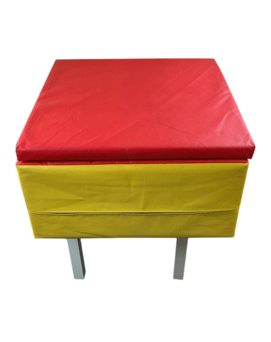 Shop Folding Gym Mat, 64lx14w, Red,Blue,Yellow at Goodbuygears