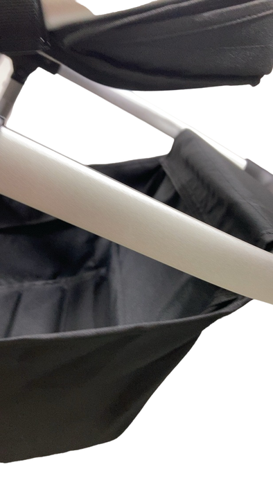 Shop Mockingbird Single to Double 2.0 Stroller, 2024, Black, Silver With Black Leather, Watercolor Drops at Goodbuygears