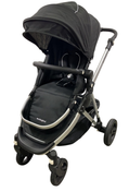 Shop Mockingbird Single 2.0 Stroller, 2024, Black, Silver With Black Leather, Windowpane at Goodbuygears