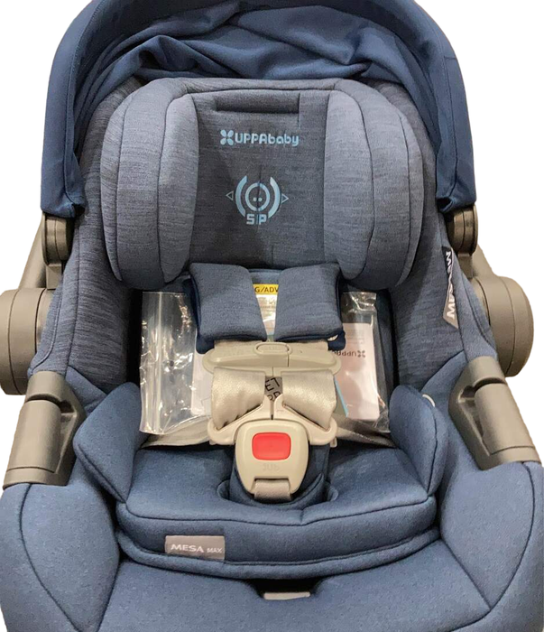 Shop UPPAbaby MESA MAX Infant Car Seat and Base, 2023, DualTech Noa Navy at Goodbuygears