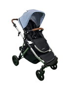 Shop Mockingbird Single to Double 2.0 Stroller, 2024, Silver With Penny Leather, Sky, Watercolor Drops at Goodbuygears