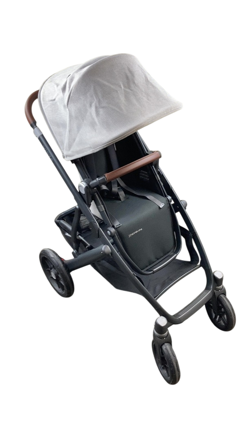 Shop UPPAbaby VISTA V2 Stroller, 2023, Anthony (White & Grey Chenille) at Goodbuygears