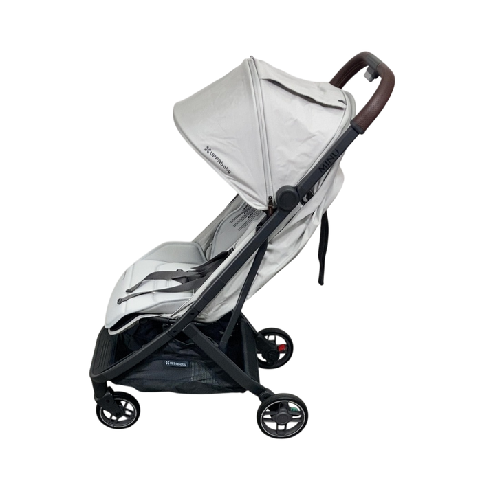 Shop UPPAbaby MINU V3 Stroller, 2024, Savannah (Pearl Gray Jacquard) at Goodbuygears