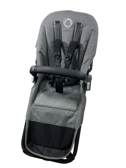 Shop Bugaboo Donkey 5 Duo Extension Set, Grey Melange, Black Frame, Grey Melange, 2025, without Canopy at Goodbuygears