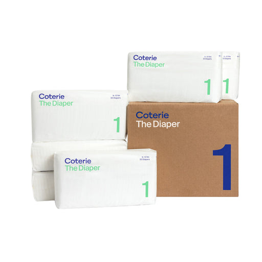 Shop Coterie Size 1 Diapers, 198 at Goodbuygears