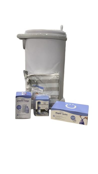 Shop Ubbi Diaper Pail Value Gift Set, Matte White at Goodbuygears