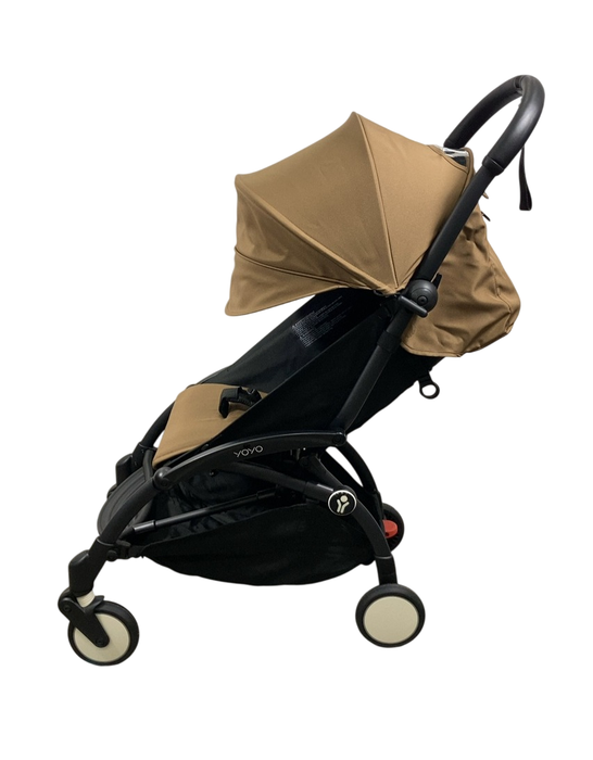Shop Stokke YOYO3 Complete Stroller, 2024, Black, Toffee at Goodbuygears