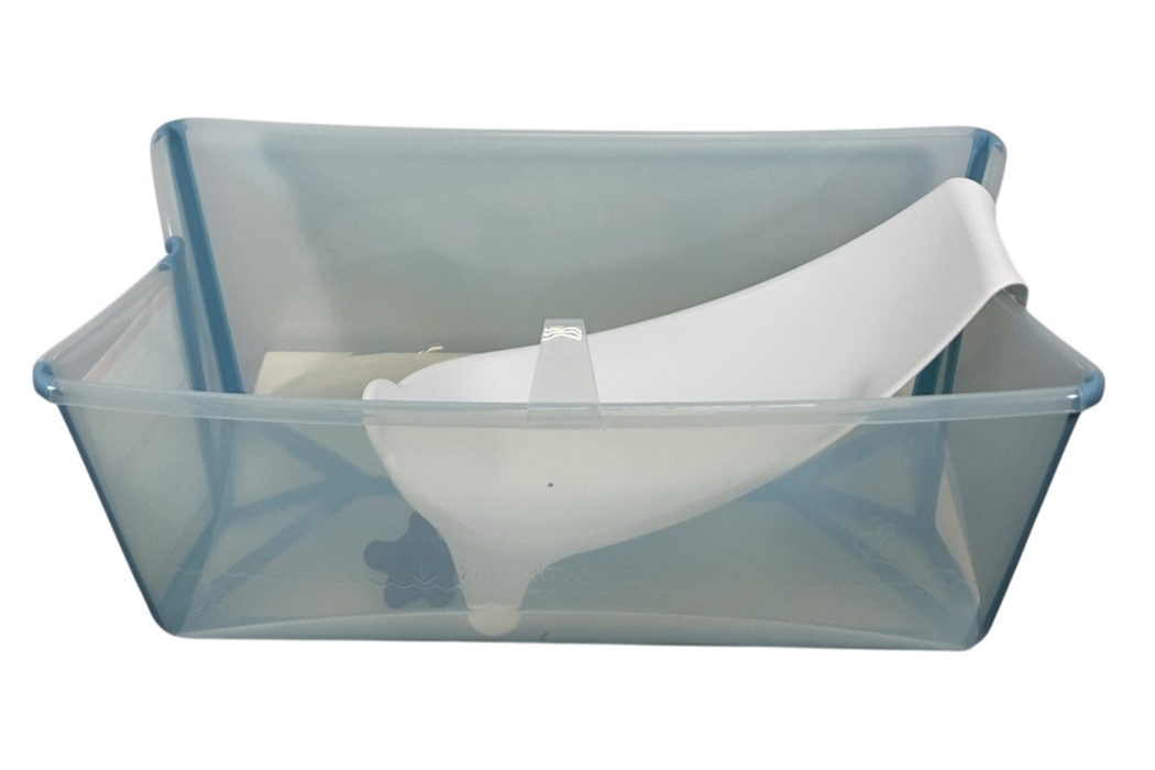 Shop Stokke Flexi Bath Bundle Pack, Regular, Transparent Ocean Blue at Goodbuygears