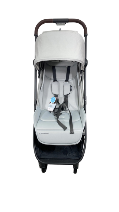 Shop UPPAbaby MINU V3 Stroller, 2024, Savannah (Pearl Gray Jacquard) at Goodbuygears