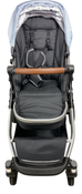 Shop Mockingbird Single to Double 2.0 Stroller, Sky, Watercolor Drops, Silver With Penny Leather, 2025 at Goodbuygears