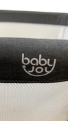 Shop Baby Joy Easy Folding Portable Baby Crib with 7 Adjustable Heights, Black at Goodbuygears