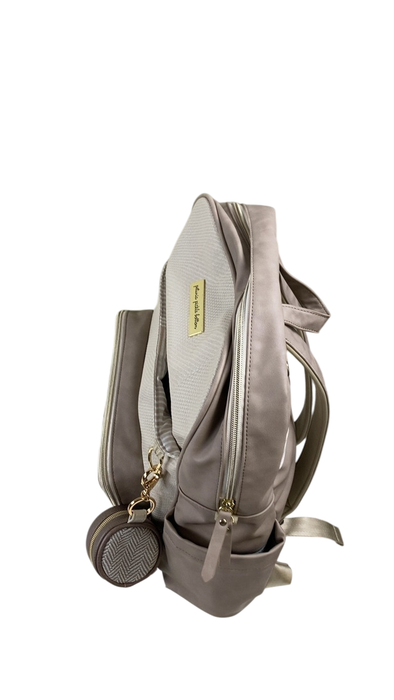 Shop Petunia Pickle Bottom Sync Backpack, Grey Matte Cable Stitch at Goodbuygears