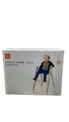 Shop Stokke Steps Chair, White/Natural at Goodbuygears