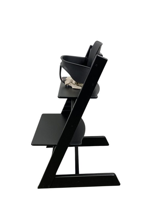 Shop Stokke Tripp Trapp Complete High Chair, 2, Black, Nordic Grey at Goodbuygears