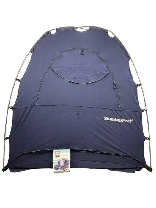 Shop SlumberPod 3.0 Sleep Canopy with Fan, Navy at Goodbuygears