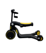 Shop Larktale Scoobi 5-in-1 Scooter, Clovelly (Yellow/Black) at Goodbuygears
