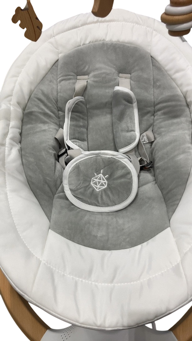 Shop Jool Nova Nature Baby Swing, Wood/White at Goodbuygears