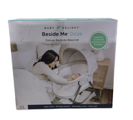 Shop Baby Delight Beside Me Doze Deluxe Bedside Bassinet Pebble Grey at Goodbuygears