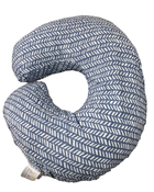 Shop Boppy Nursing and Infant Support Pillow, Blue Herringbone at Goodbuygears