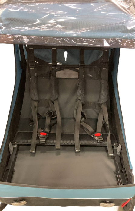 Shop Thule Courier Bike Convertible Trailer, 2022, Aegean Blue at Goodbuygears
