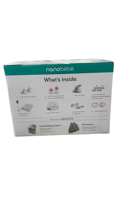 Shop Nanobébé Ultimate Newborn Baby Bottle Feeding Set, Pink at Goodbuygears