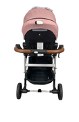 Shop Mockingbird Single to Double 2.0 Stroller, 2024, Bloom, Silver With Penny Leather, Windowpane at Goodbuygears