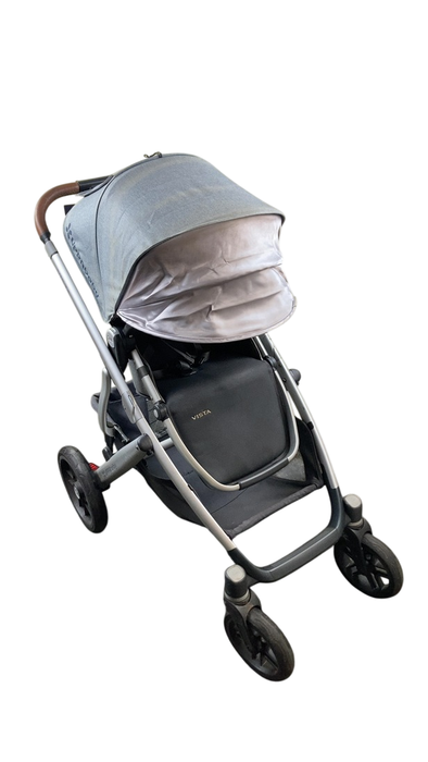 Shop UPPAbaby VISTA Stroller, 2019, Gregory (Blue Melange) at Goodbuygears