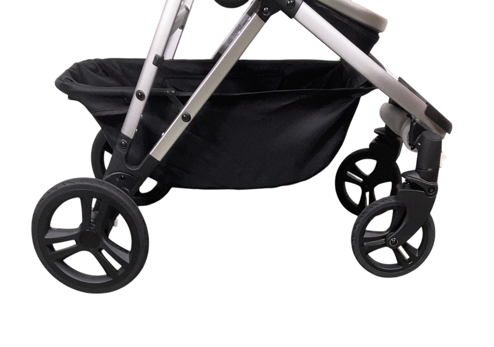 Shop Mockingbird Single to Double 2.0 Stroller, 2024, Black, Silver With Penny Leather, Windowpane at Goodbuygears