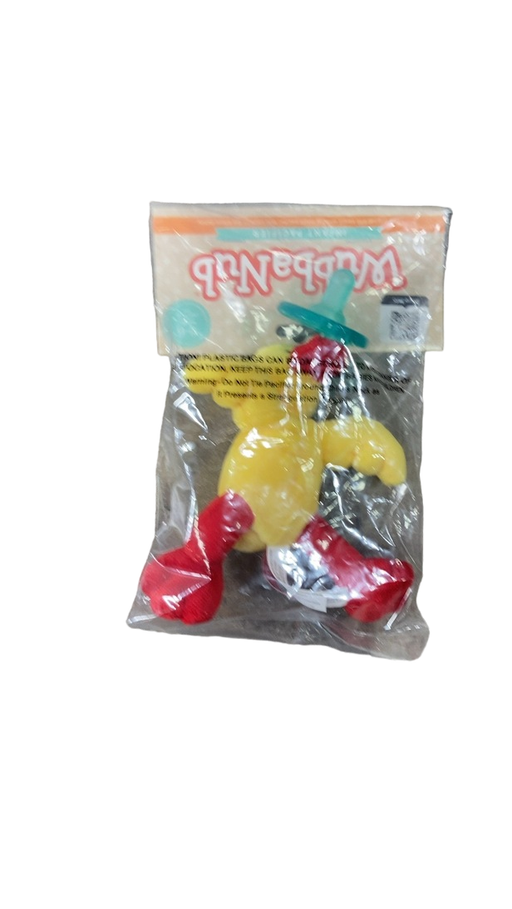 Shop WubbaNub Pacifier, Yellow Duck with Red Feet at Goodbuygears
