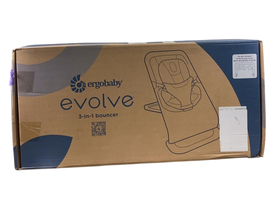 Shop Ergobaby Evolve Bouncer & Toy Bar Bundle, Cream at Goodbuygears