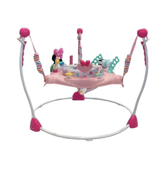 Shop Bright Starts Disney Baby Minnie Mouse Baby Activity Center Jumper, Forever Besties at Goodbuygears