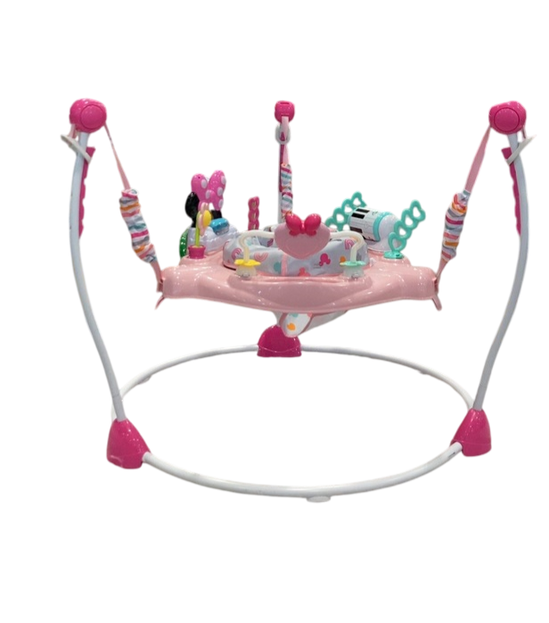 Shop Bright Starts Disney Baby Minnie Mouse Baby Activity Center Jumper, Forever Besties at Goodbuygears