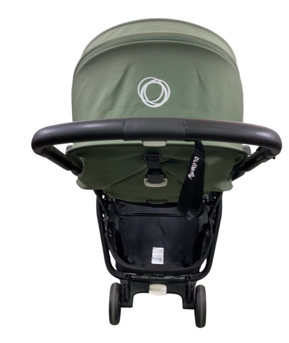 Shop Bugaboo Butterfly Stroller, 2023, Black, Forest Green, Forest Green at Goodbuygears