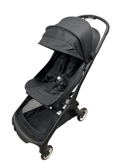 Shop Bugaboo Butterfly Stroller, 2024, Black, Midnight Black, Midnight Black at Goodbuygears