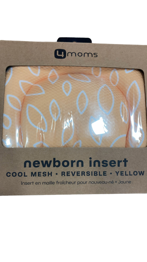Shop 4moms Reversible Newborn Insert, Yellow Cool Mesh at Goodbuygears