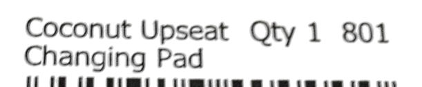 Shop Upseat Waterproof Baby Changing Pad, Coconut at Goodbuygears