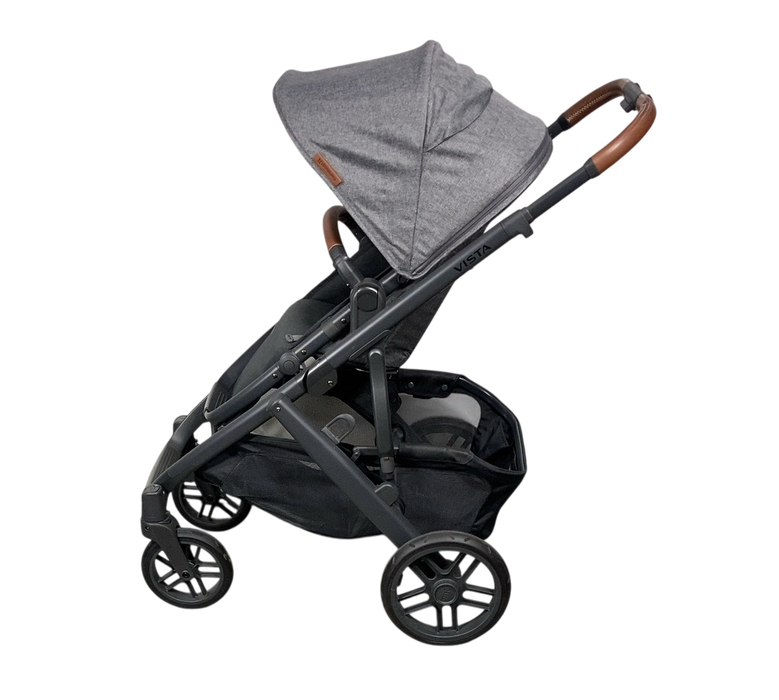 Shop UPPAbaby VISTA V2 Stroller, 2023, Greyson (Charcoal Melange) at Goodbuygears