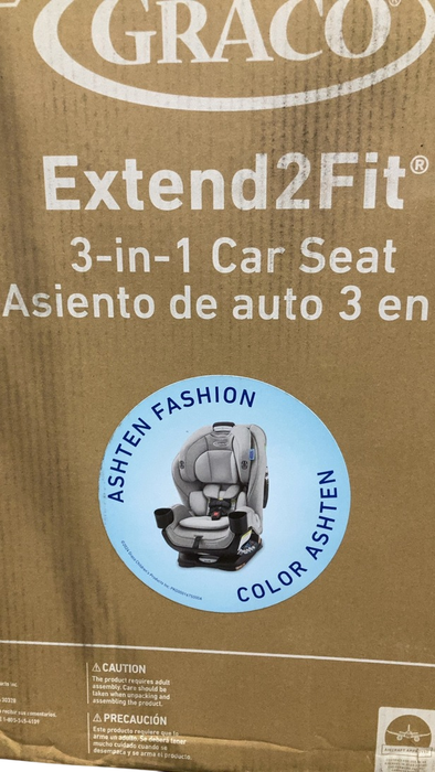Shop Graco Extend2Fit 3-in-1 Convertible Car Seat, 2025, Ashten at Goodbuygears