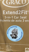 Shop Graco Extend2Fit 3-in-1 Convertible Car Seat, 2025, Ashten at Goodbuygears