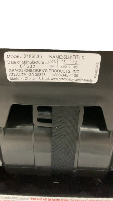 Shop Graco SlimFit LX 3-in-1 Car Seat, 2023, Lilac at Goodbuygears