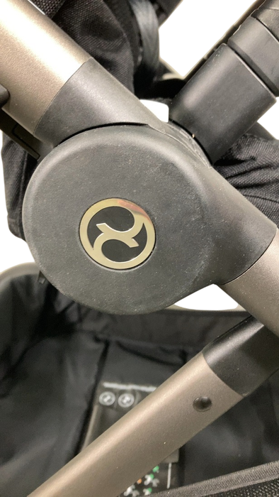 Shop Cybex Gazelle S Modular Stroller, 2024, Moon Black, Taupe Frame at Goodbuygears