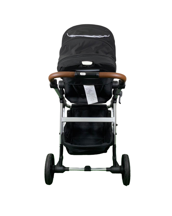 Shop Mockingbird Single to Double 2.0 Stroller, 2024, Silver with Penny Leather, Watercolor Drops, Black at Goodbuygears